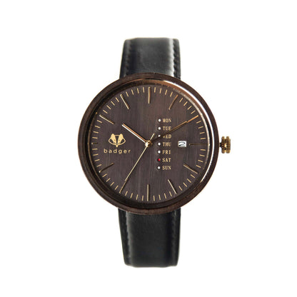 Sandalwood Modern Black Watch