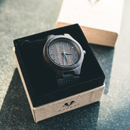 Branded Sandalwood Classic Watch