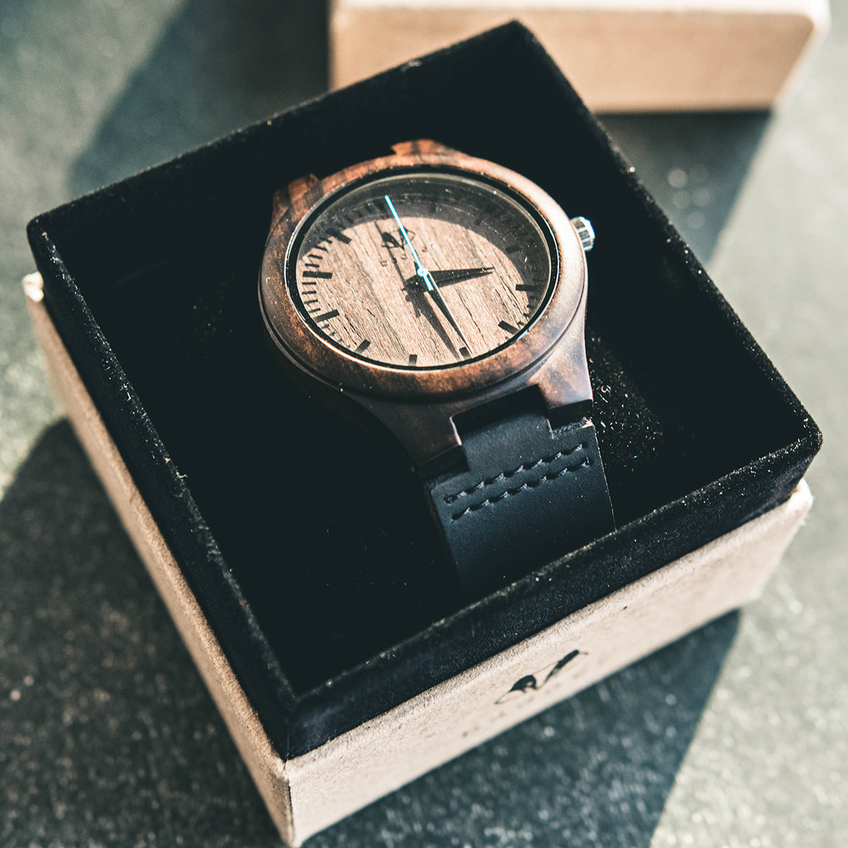Branded Sandalwood Classic Watch